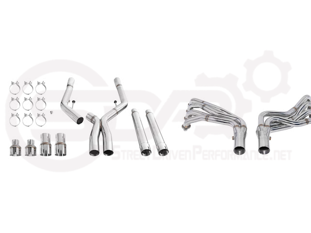2008-2009 PONTIAC G8 & 2013-2017 CHEVY SS | LONG TUBE HEADERS & MID PIPE EXHAUST